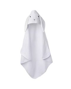 Effiki Ručnik s kapuljačom Zeko White