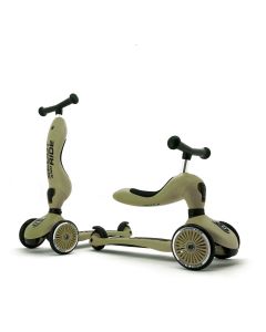 Scoot&Ride Dječja guralica i romobil Highwaykick 1 - Olive