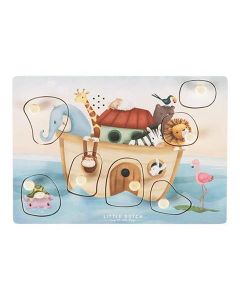 Little Dutch Drvene puzzle sa zvukom Noah’s Ark