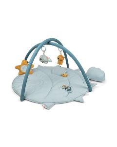 Done by Deer - Podloga za igranje Sea friends Blue