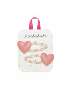 Rockahula Špangice za kosu - Gingham Heart