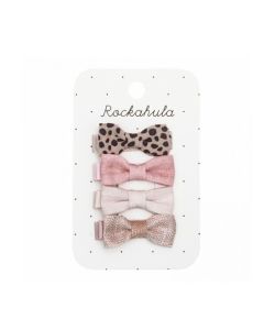 Rockahula Špangice za kosu - Leopard Mini Bow