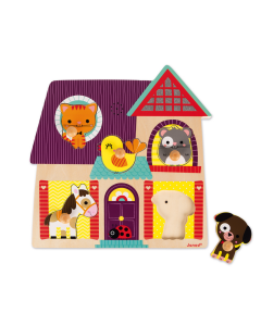 Janod Glazbene puzzle - Moji prijatelji