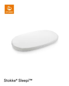 Stokke® Sleepi™ Fitted Sheet- White