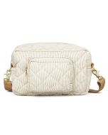 Cam Cam® Small Changing Bag - OCS Classic Stripes Camel
