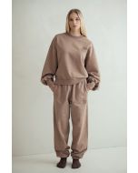 lunilou Vibe joggers desert tan - M