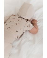 lunilou newborn bonnet iced latte