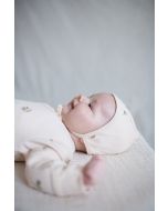 lunilou newborn bonnet olives