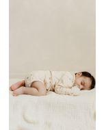 lunilou newborn bodysuit l/s olives