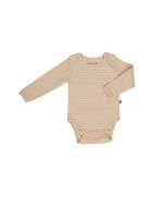 lunilou bodysuit l/s stripes off white/brazilian sand