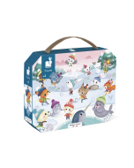 Janod Puzzle Snježna zabava