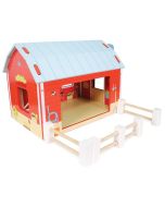 Le Toy Van- Drvena dječja farma - crvena