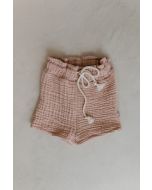 lunilou Muslin girls short pants Maple Sugar
