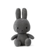 Miffy zeko mekana igračka Corduroy Grey, 33cm