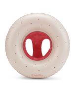 Vanilla Copenhagen Baby swim ring - Berry - Dots