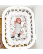 Dada&Rocco® Pletenica Bijela- 120cm