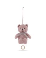 Vanilla Copenhagen Teddy bear with music - Misty Rose