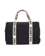 Childhome Torba Mommy Bag Signature Canvas Black