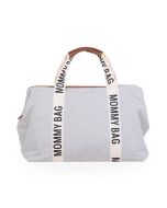 Childhome Torba Mommy Bag Signature Canvas Off White