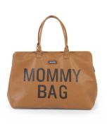 Childhome Torba Mommy Bag leatherlook brown