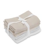 Vanilla Copenhagen Cloth diapers 4-pack - Oyster Grey