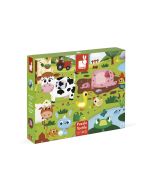 Janod- Dodirne puzzle Farma